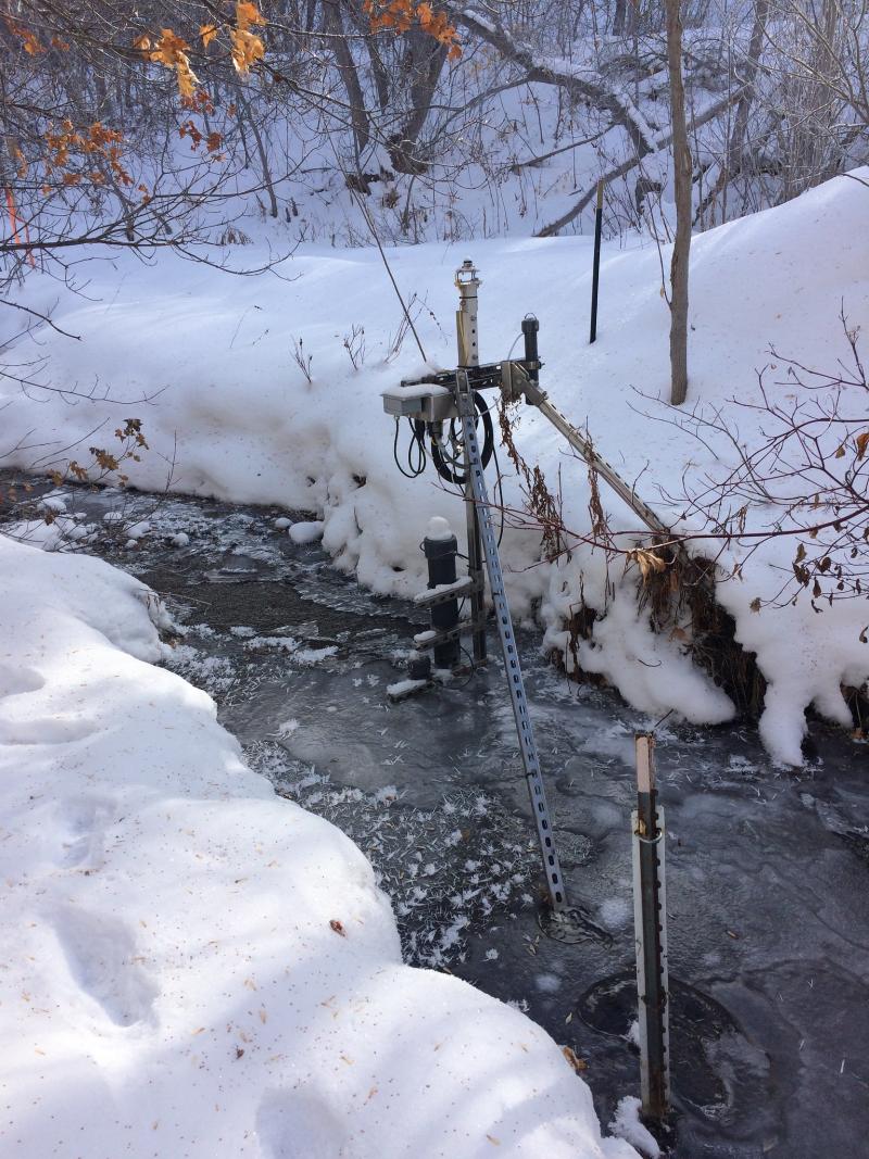 REDB ice crystals in stream