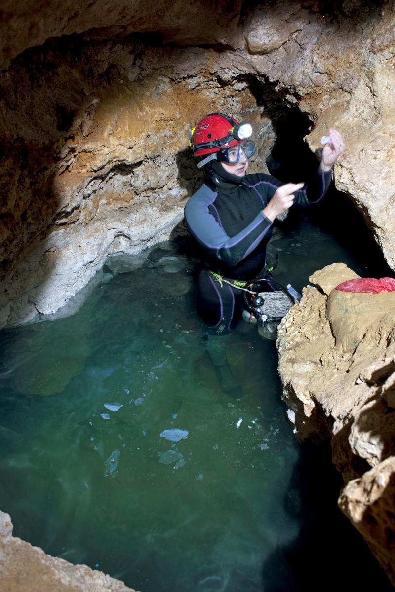 Movile cave_Lake Room