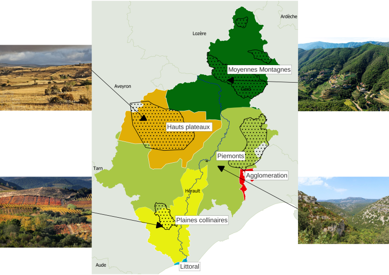 P3M landscape and map