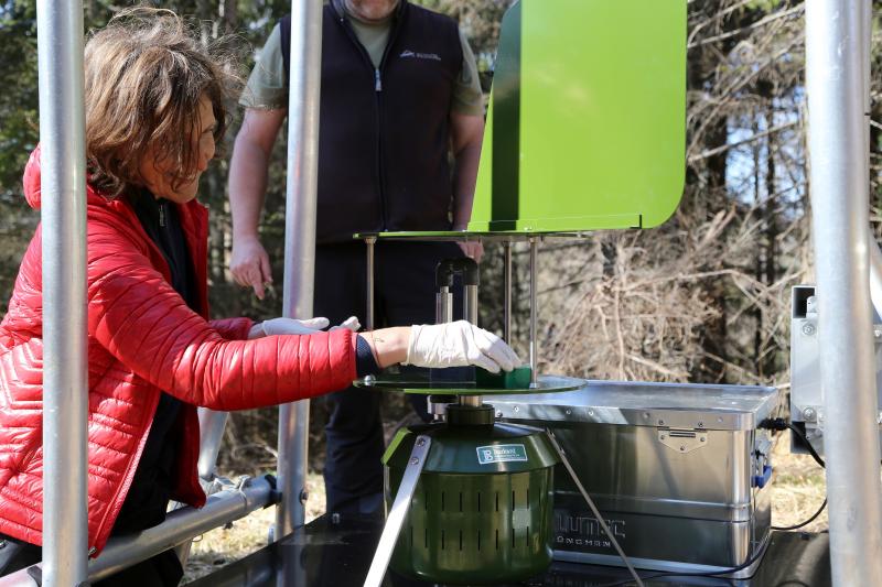 Cyclon sampler, (c) Umweltbundesamt