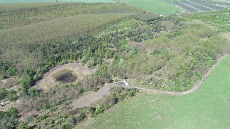 Chicken Creek catchment in 2024 (source: BTU Cottbus-Senftenberg, ZLT)