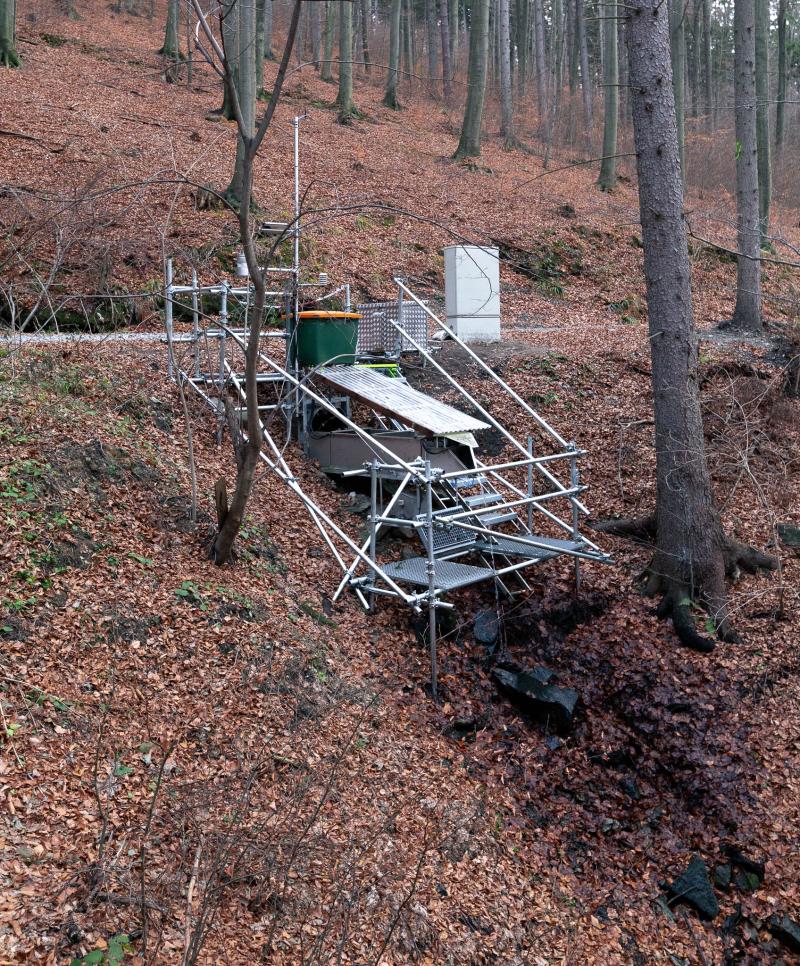 Discharge gauge Q1 Mittereckgraben, © Marschick, BOKU