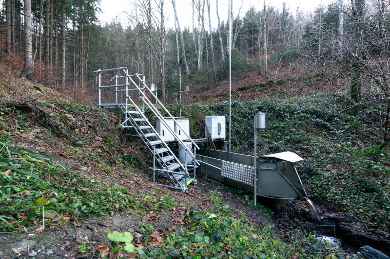 Discharge gauge Q4 Mittereckgraben, © Marschick, BOKU