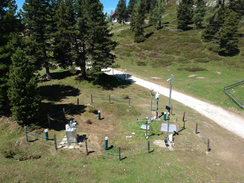 Alpine lysimeter and weather station Stoderzinken