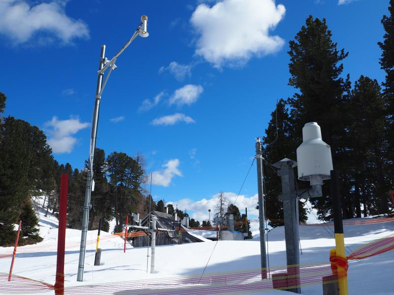 Alpine lysimeter and weather station Stoderzinken