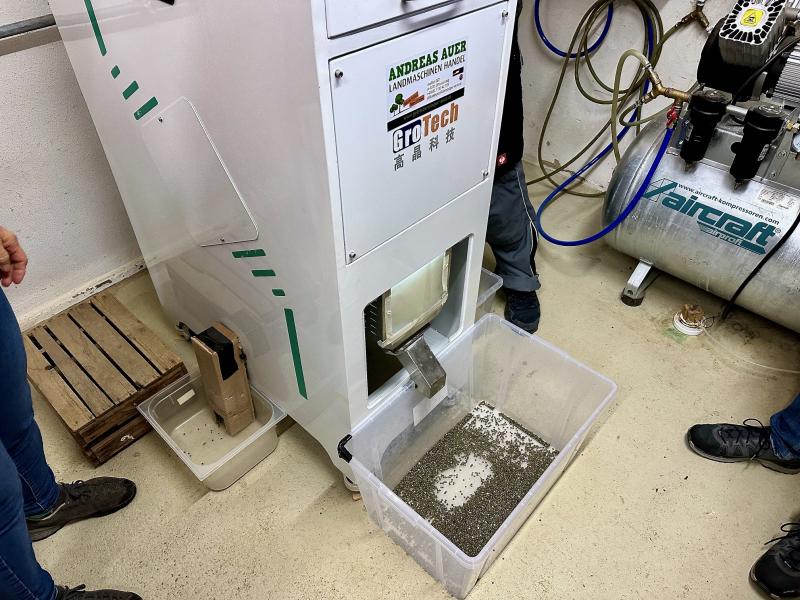 lentils cleaning machine