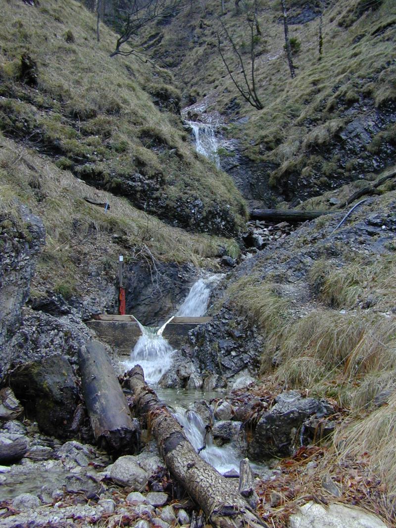 Measuring weir Zöbelgraben, (c) Umweltbundesamt