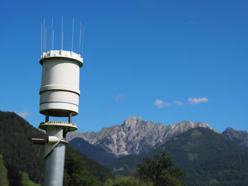 sensor of the meteorological station