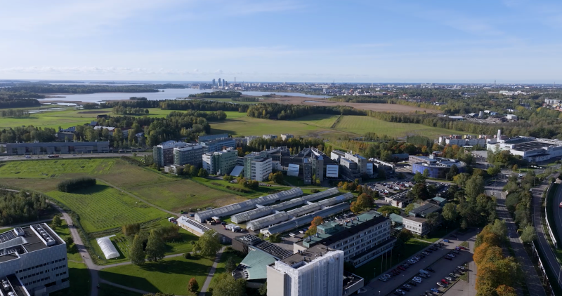 Aerial photograph from the University of Helsinki's Viikki Campus. Credit: Unigrafia, CC BY-NC