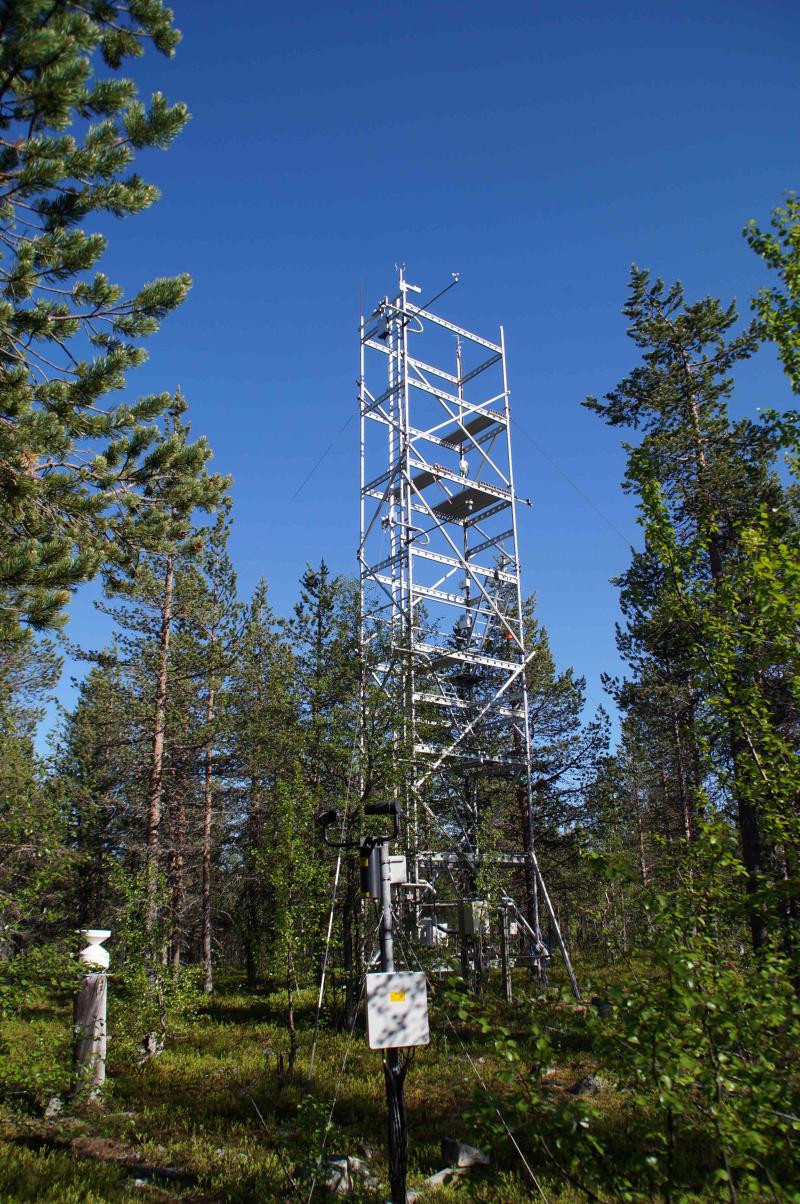 Met &amp; flux tower