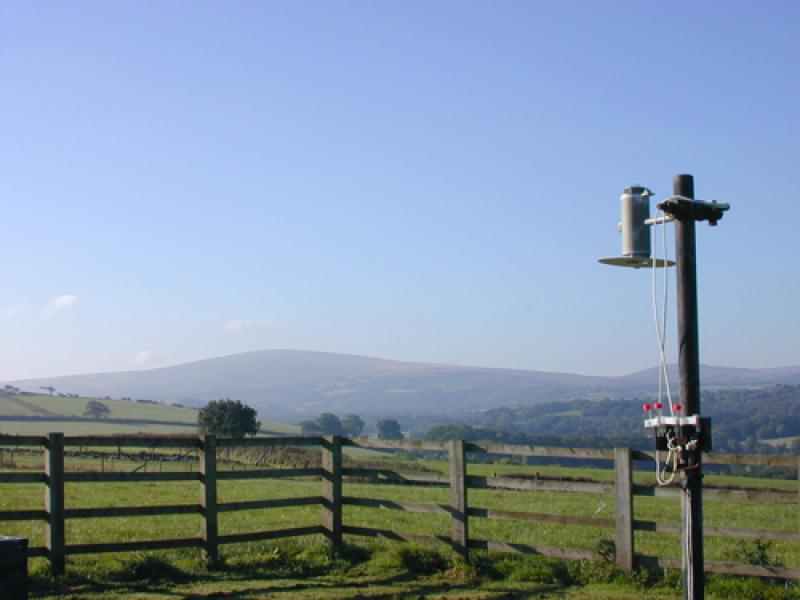 Air chemistry monitoring, ECN North Wyke