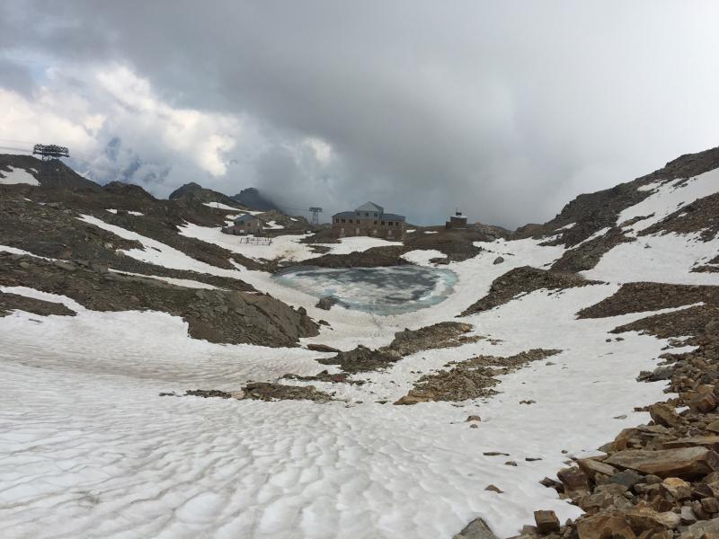 Angelo Mosso Scientific Institute and Lake Bowditch in early summer