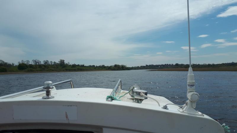 View from boat on Lough Erne