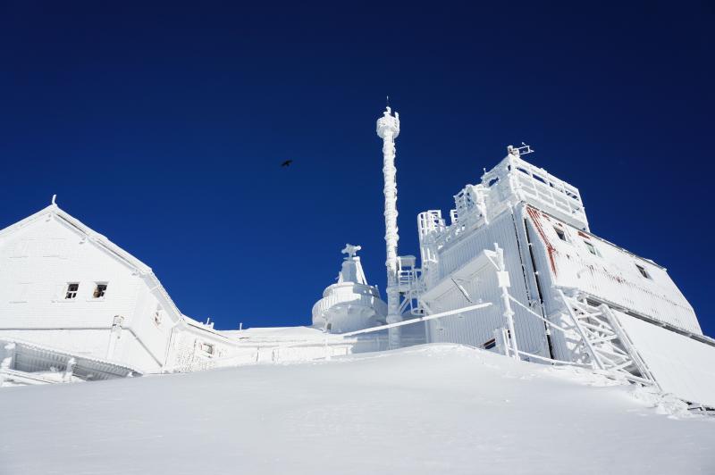 The Sonnblick Observatory in Winter. Photo: M.Daxbacher, ZAMG