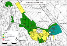 Map of the Beverbeek site