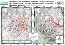 map of nested plots
