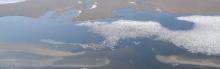 Coastal lagoons along the Eastern Beaufort Sea (courtesy of Susan Schonberg)