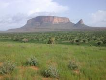AMMA-CATCH Mali : Hombori Site durig the wet season. Photo : Eric Mougin