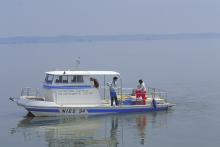 Our research boat