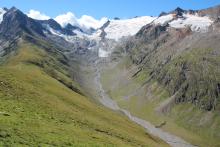 The Rotmoos valley close to Obergurgl is one of the main study sites 