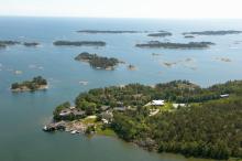 Aerial view of Tvarminne Zoological Station